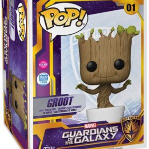 Groot dansant – 45 cm – Flocked