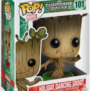 Groot dans sa version festive et dansante