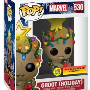 Groot en édition de Noël — Glow in the Dark