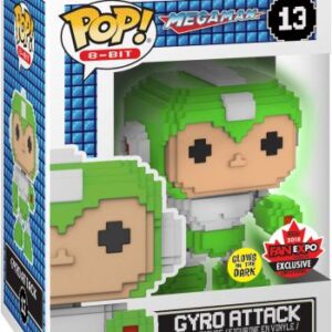 Gyro Attack en version 8-Bit lumineuse dans le noir