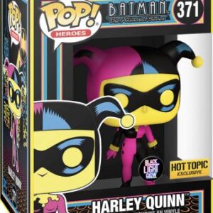 Harley Quinn en version Black Light