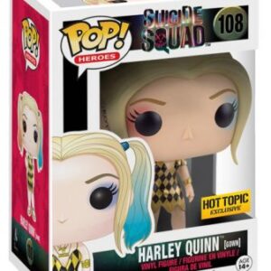 Harley Quinn avec sa robe