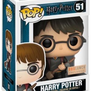 Harry Potter et son balai Éclair de Feu