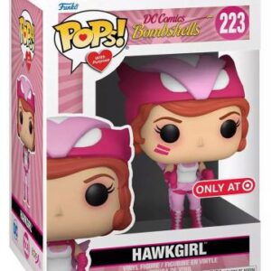Hawkgirl – figurine dédiée au cancer du sein