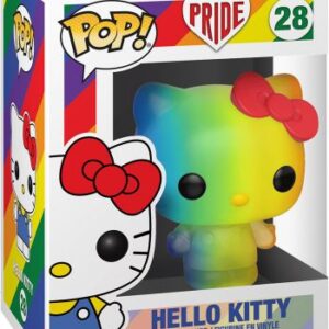 Hello Kitty dans sa déclinaison Arc-en-ciel