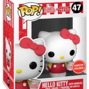 Hello Kitty et son bol de nouilles