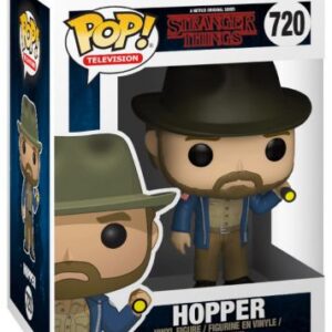 Jim Hopper avec sa lampe torche – POP Stranger Things