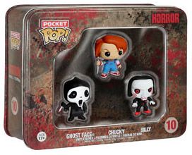 Horror Classics : Ghost Face, Chucky et Billy réunis en pack de 3