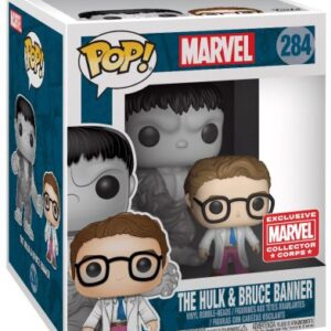 Hulk Gris et Bruce Banner — pack de 2, 15 cm