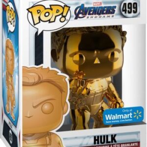 Hulk Orange Chromé : figurine POP Marvel
