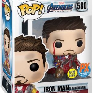 Iron Man (Je suis Iron Man) – Métallique et brillant dans le noir