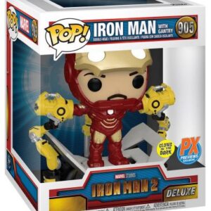 Iron Man MKIV et son Gantry — version Glow in the Dark