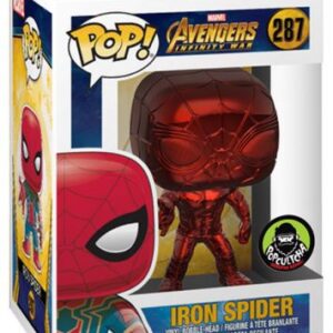 Iron Spider en finition Chromé Rouge