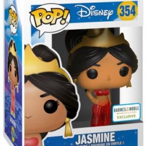 Jasmine en rouge pailleté