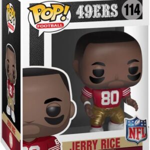 Jerry Rice en POP aux couleurs des 49ers