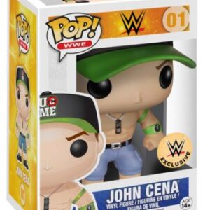 John Cena en casquette verte – figurine POP WWE
