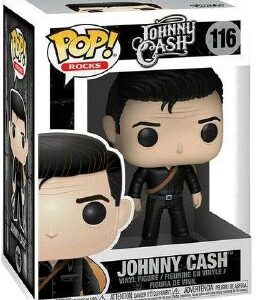 Johnny Cash avec sa guitare dans le dos