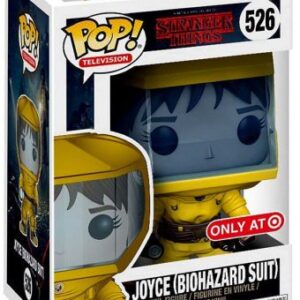 Joyce Byers en combinaison Biohazard