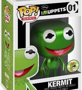 Kermit la Grenouille en finition métallique