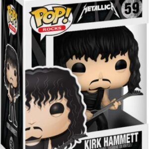 Kirk Hammett en figurine POP Rocks