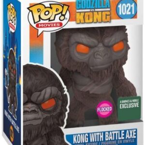 Kong avec Axe - Flocked, la version exclusive