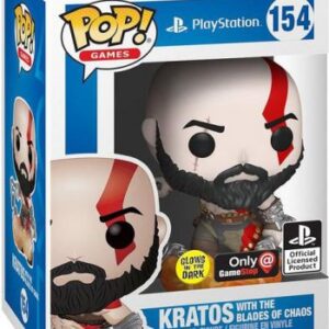 Kratos avec les Lames du Chaos – Brille dans le noir