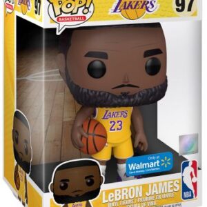 LeBron James en maillot jaune