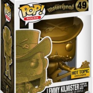 Lemmy Kilmister - Or, figurine POP Rocks