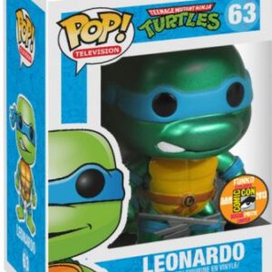 Leonardo en finition métallique, édition SDCC