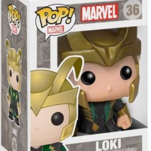 Loki et son casque – figurine POP Marvel