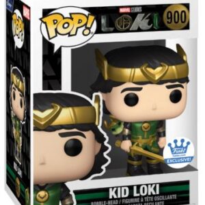 Kid Loki en finition métallique
