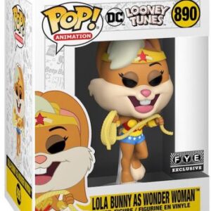 Lola Bunny en Wonder Woman – Figurine POP Animation