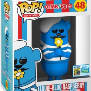 Louie-Bloo Framboise, la POP Ad Icons d’Otter Pops