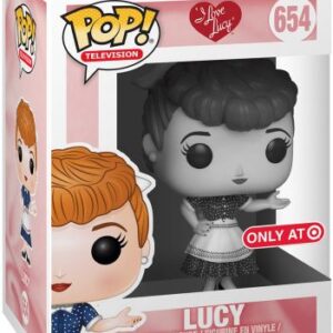 Lucy Ricardo dans une édition noir et blanc