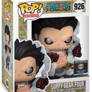 Luffy en Gear Fourth, finition métallique