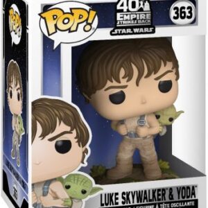 Luke Skywalker & Yoda dans L’Empire contre-attaque