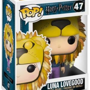 Luna Lovegood et son couvre-chef à tête de lion