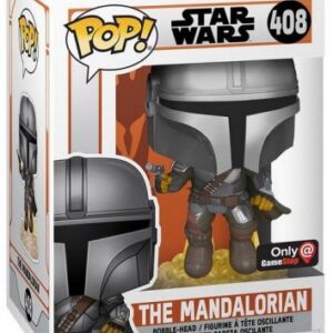 Le Mandalorien – The Mandalorian Flying with Blaster