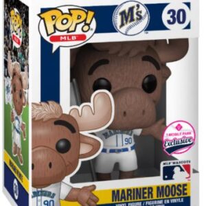 Mariner Moose en maillot blanc