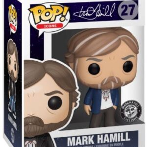 Mark Hamill en t-shirt blanc – figurine POP