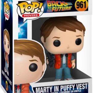 Marty McFly en doudoune – figurine POP