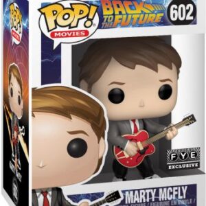 Marty McFly avec sa guitare