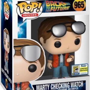 Marty vérifiant l’heure : la déclinaison POP de Retour vers le futur