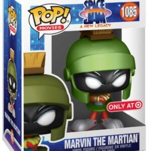 Marvin le Martien en finition métallique