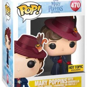 Mary Poppins avec son ombrelle