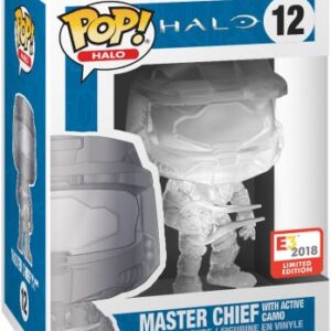 Master Chief John-117 en camouflage actif translucide