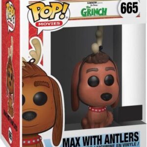 Max et sa ramure : la figurine POP du Grinch