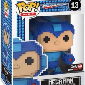Mega Man en version pixelisée 8-Bit