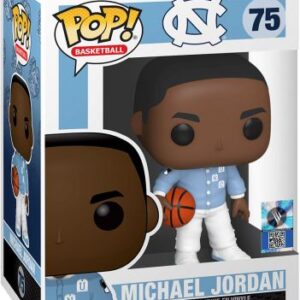 Michael Jordan en tenue d’échauffement rouge