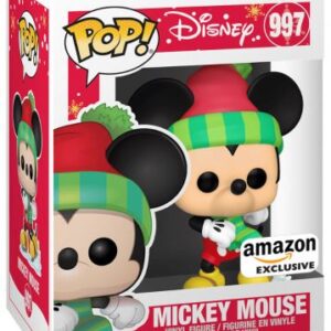 Mickey Mouse en version patinage sur glace